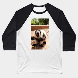 The Scream-lemur style Baseball T-Shirt